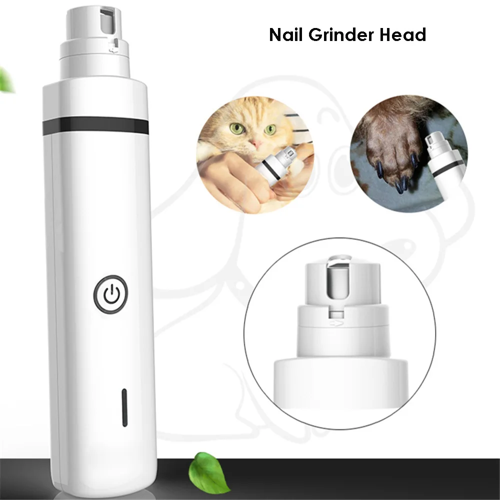 

BaoRun 3 in 1 Pet Grooming Machine Dog Cat Hair Clipper Paw Nail Grinder Cutters USB Cutting