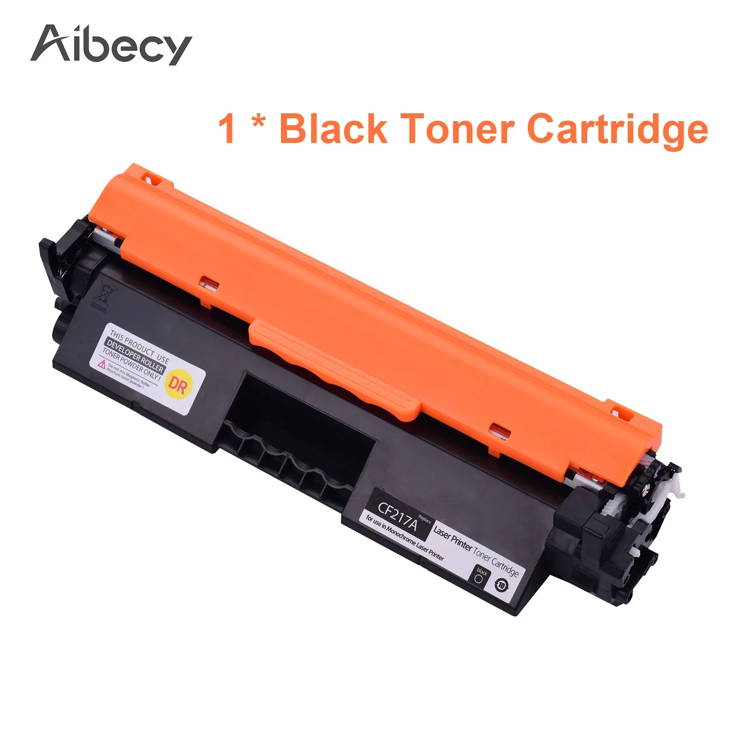 Картридж с тонером Aibecy черный совместимый сменный для HP CF217A 17A тонер чипом LaserJet Pro