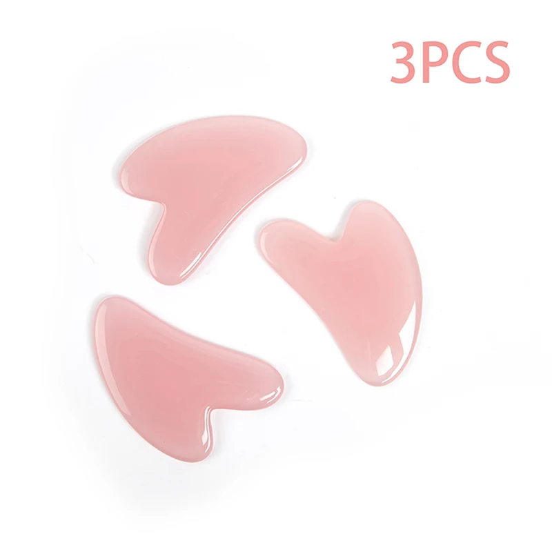 Скребок Для Массажа Гуаша из натурального нефрита 3/5 шт.|Массажные инструменты| |