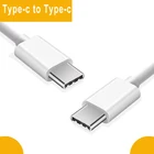 Кабель USB C к USB C, кабель для быстрой зарядки типа c для Samsung S21 S20 A32 A52 A72 5G OPPO A74 A94 A54 5G A73 A53 Reno 6 5 4 Pro