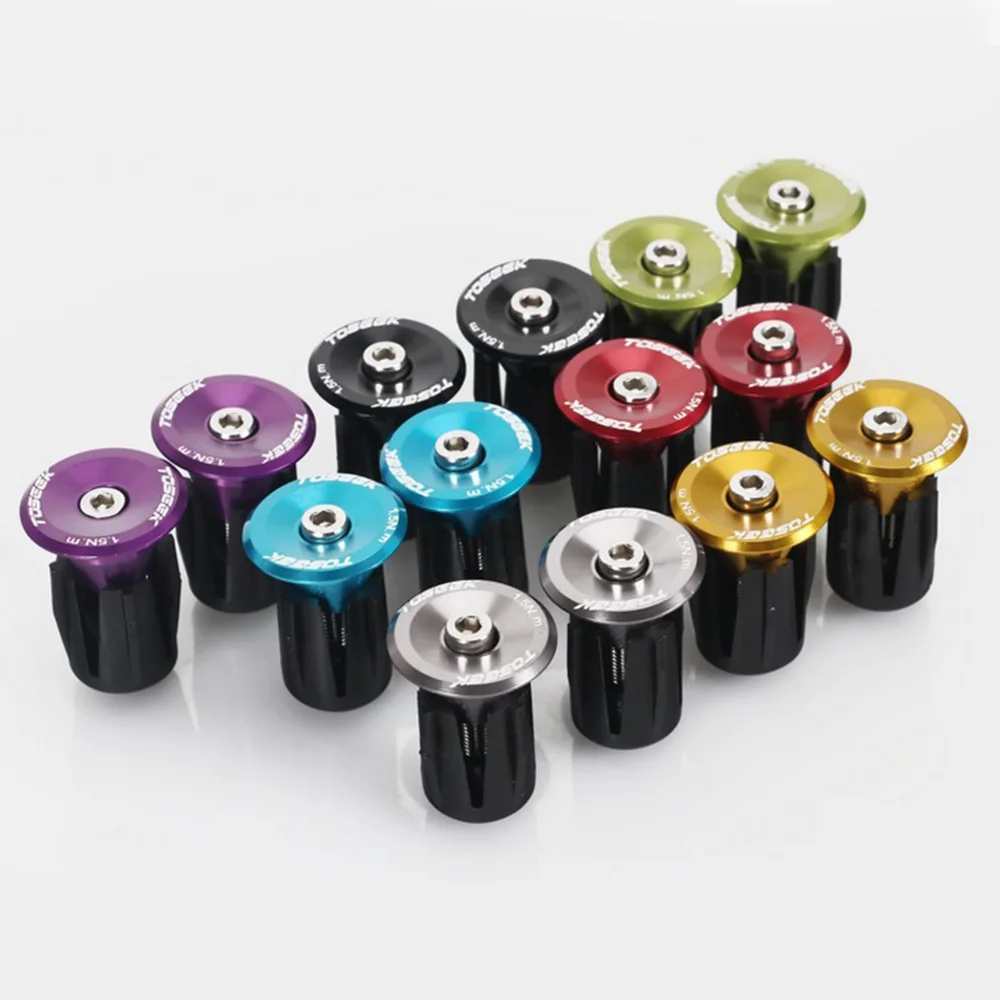 

Handlebar Grips Bike Grips Cap Plugs Bar End Cap Plug M4*30mm 1 Pairs MTB New