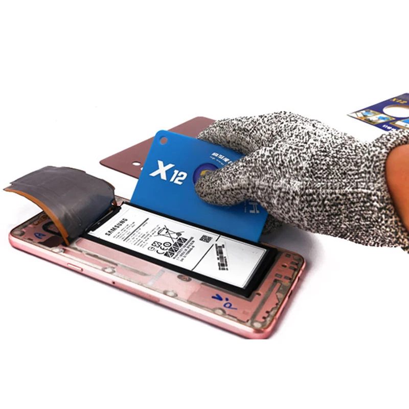 Buy MECHANIC X12 بطاقة تفكيك احترافية يدوية ، للهاتف الخلوي ، غطاء خلفي ، إزالة ، أداة إصلاح ، أدوات فتح عالية الطاقة