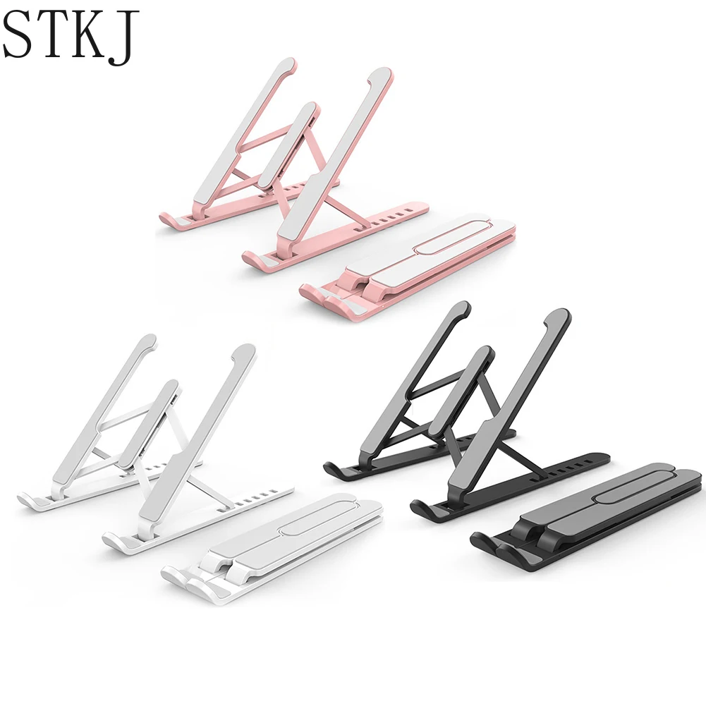 

Portable Laptop Stand Foldable Support Base Notebook Stand Laptop Cooling For Macbook Pro Lapdesk PC Computer Notebook Bracket