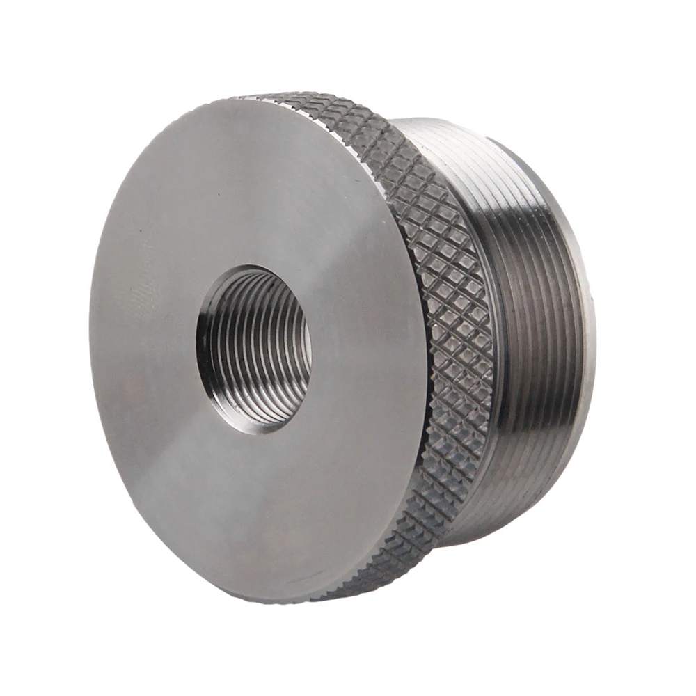

1/2X28 1.375X24 stainless steel end cap 1.57 inch for solvent traps adapter Fuel Filter