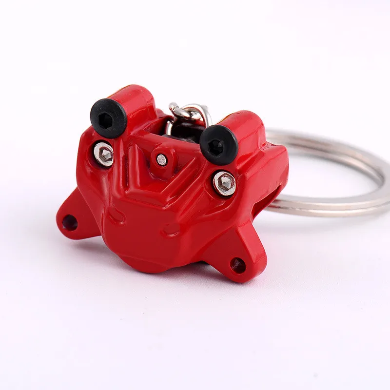 

Car Modified Brake Pump Engine Brake Caliper Brake Disc Metal Key Ring Advertising Key Ring Chain Pendant S166