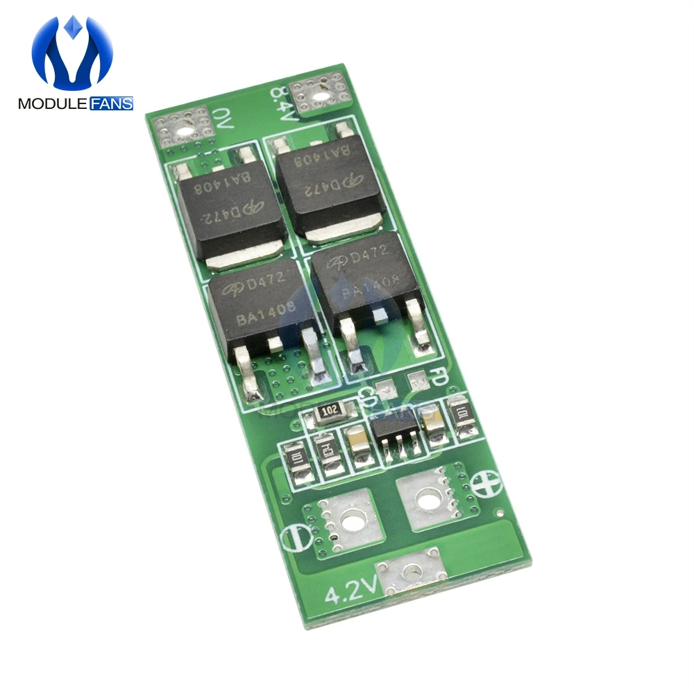 2S 10A 20A 7,4 V 8,4 V 18650 полимерная литиевая батарея защита BMS плата Стандартный баланс Модуль Diy Электронный