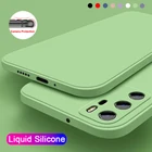 Оригинальный квадратный чехол из жидкого силикона для Honor 60 50 SE View 40 30 20 Pro Plus 10 Lite 9X Premium 10i 30i 9 9A 8X, задняя крышка