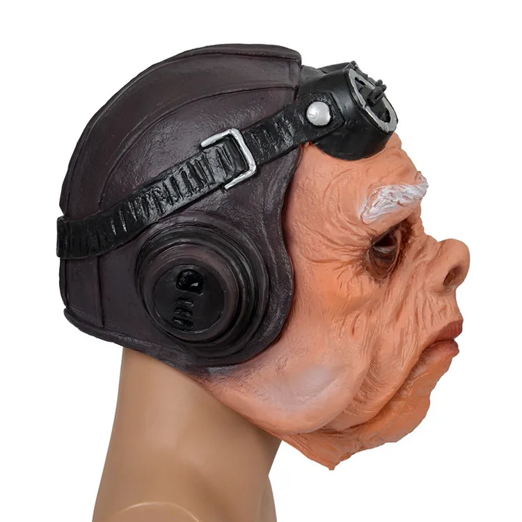 Звездные войны мандалорианская маска Ugnaught латексная для лица Хэллоуин опорный