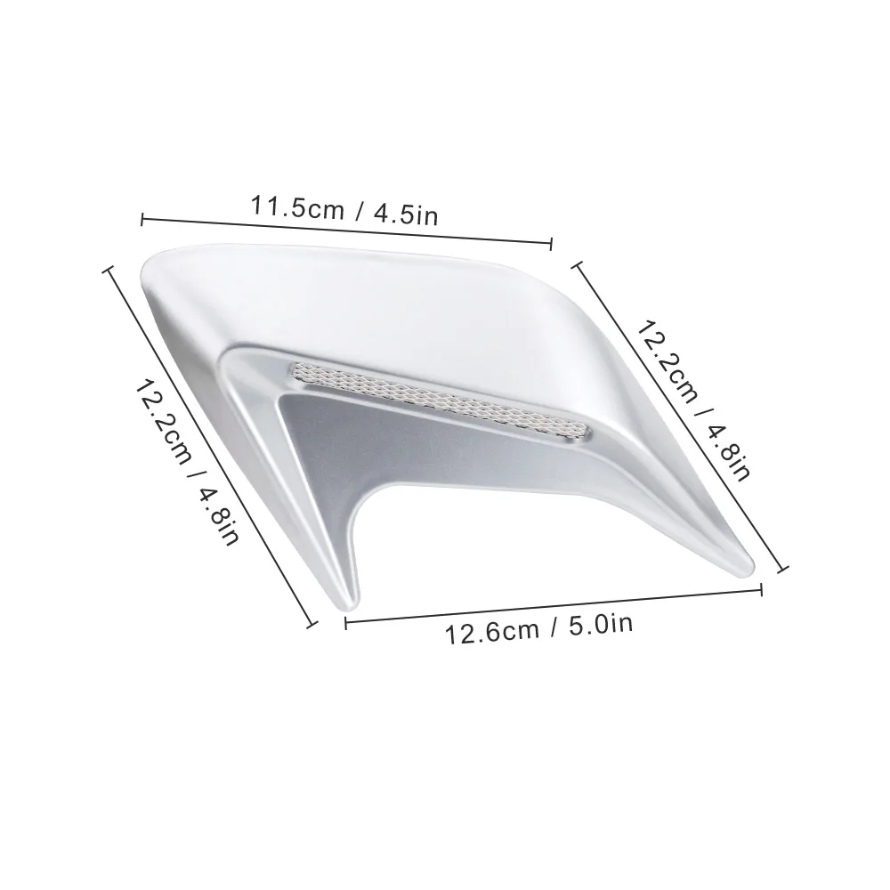 Накладка на крыло автомобиля декоративная наклейка 3D для вентиляции подходит