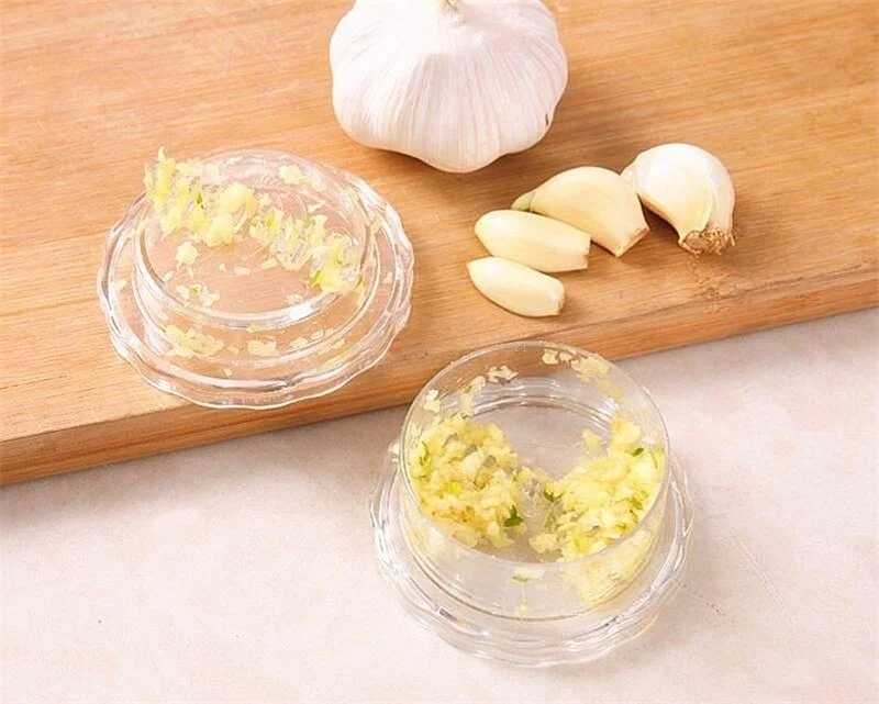 Полезная измельчитель чеснока пластиковая коробка Овощечистка инструмент для