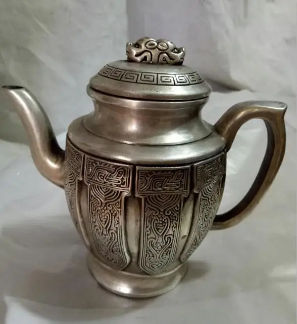 ЛАТУННЫЙ ЧАЙНИК декоративные поделки античная бронза | Дом и сад