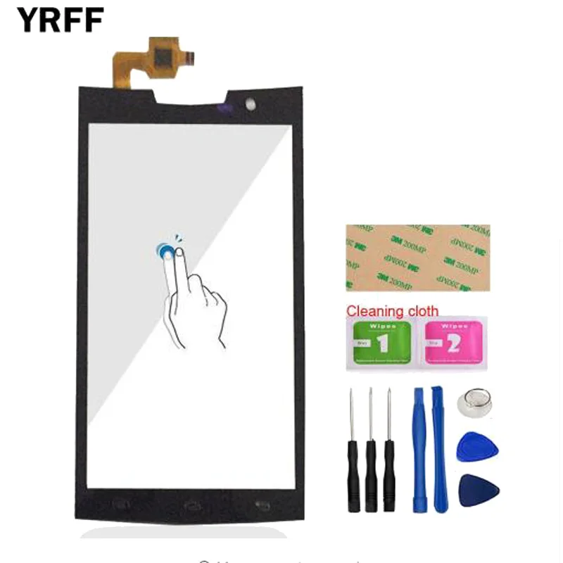 

4.7'' Touch Screen For Doogee T3 Touch Screen Touch Digitizer Panel Front Glass Len Sensor Capacitive Tools Adhesive
