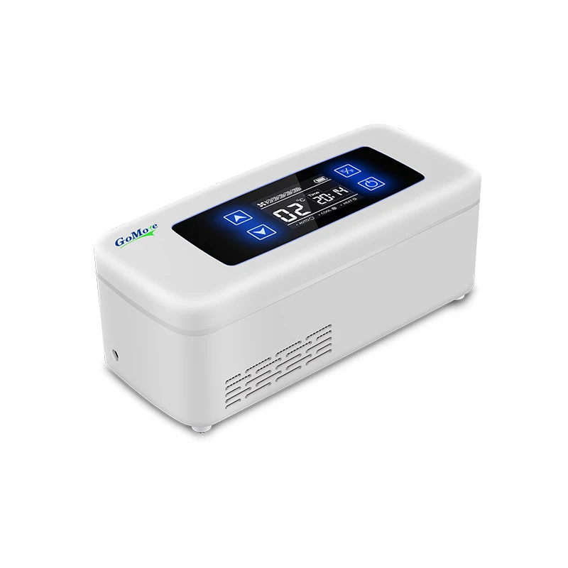 Refrigerador port&aacute;til para medicina, mini refrigerador inteligente de viaje a temperatura constante, utilizado para almacenamiento en fr&iacute;o-0