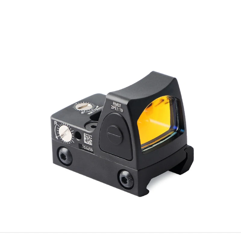 

Тактический Регулируемый светодиодный прицел RMR Mini Red Dot, с планкой Пикатинни 20 мм 1913 и базовым креплением Glock