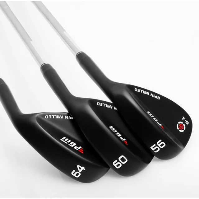 PGM Sand Wedges Golf Clubs: 50/52/54/56/58/60/62 Degrees Silver Black with Easy Distance Control (SG002) 2