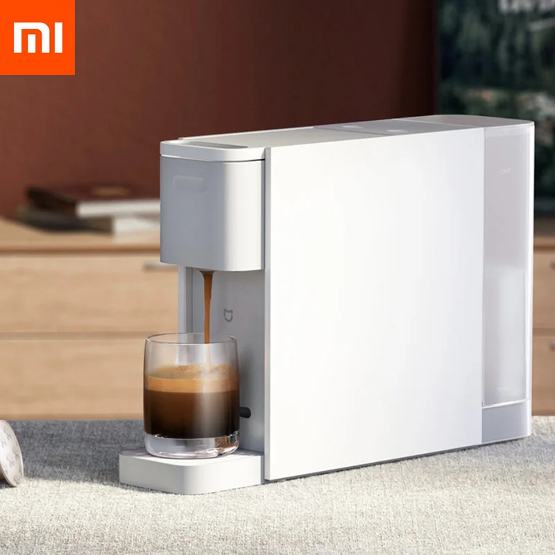 Оригинальная кофемашина Xiaomi Mijia Капсульная для эспрессо 20 бар экстракция одним