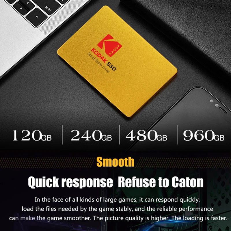 Твердотельный накопитель Kodak серии 2 5 дюйма Sata3 SSD 120 ГБ 240 480 960 Hdd жесткий диск