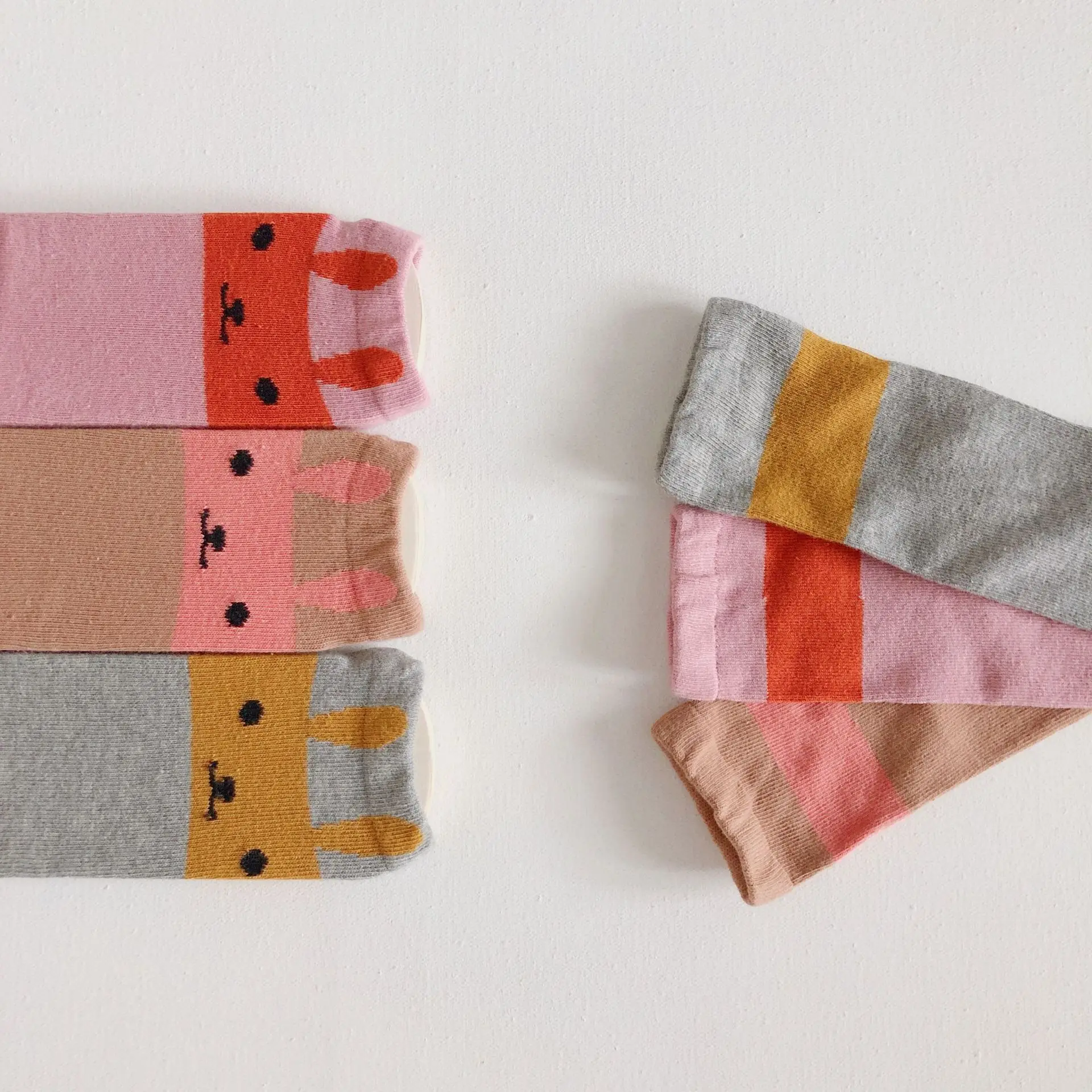 2019 корейские детские носки трубы для мальчиков и девочек милые до колена с