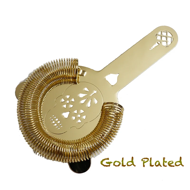 Ситечко для коктейлей ситечко с черепом Делюкс из нержавеющей стали барное