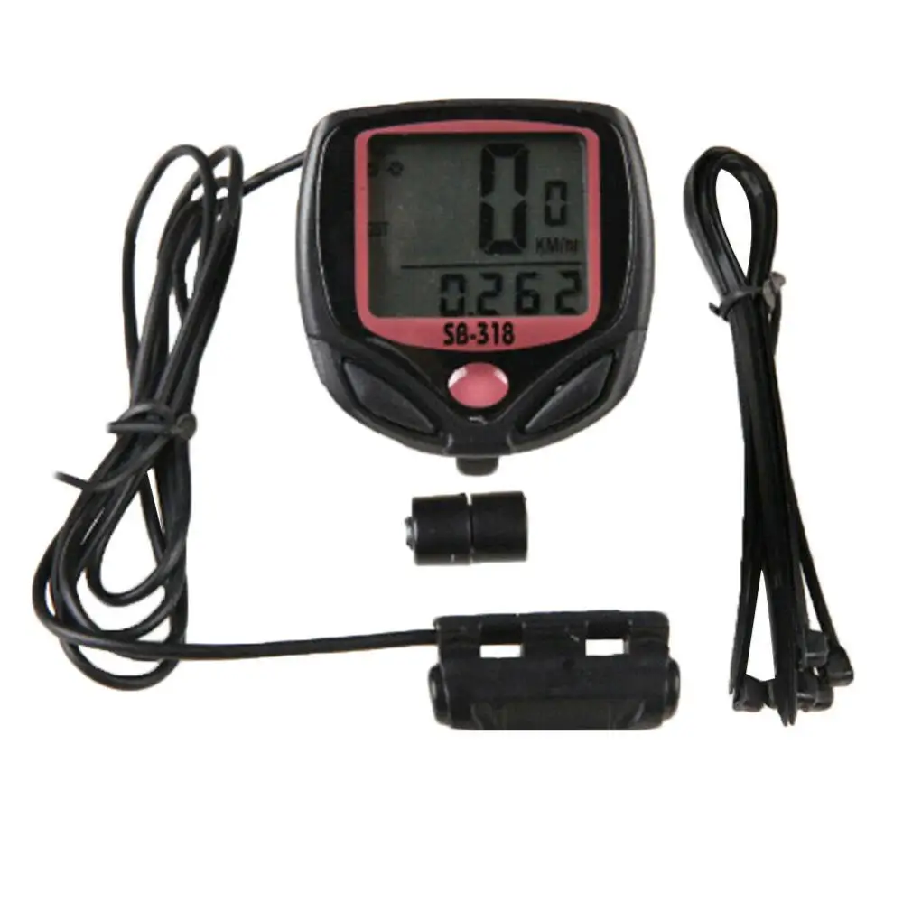 

80%HOT Waterproof Bike Bicycle Odometer Speedometer Cycling LCD Display Speed Meter