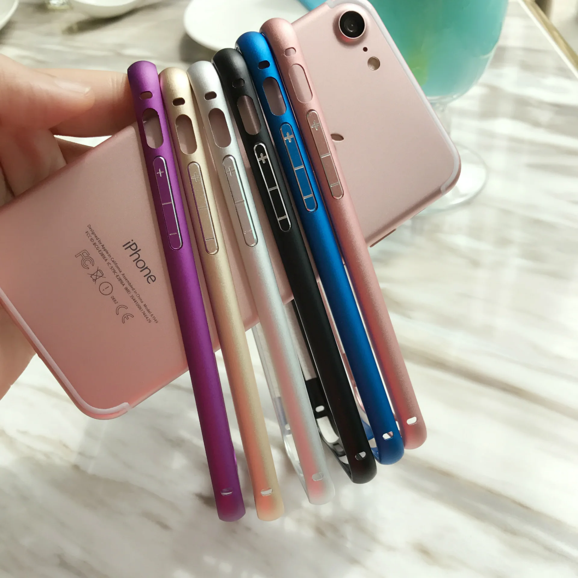 Lamorniea алюминиевый бампер чехол для iPhone 7 6S 8 XS Max XR 11 Pro Max X S Max XR Роскошный металлический каркас мягкий край ударопрочный бампер