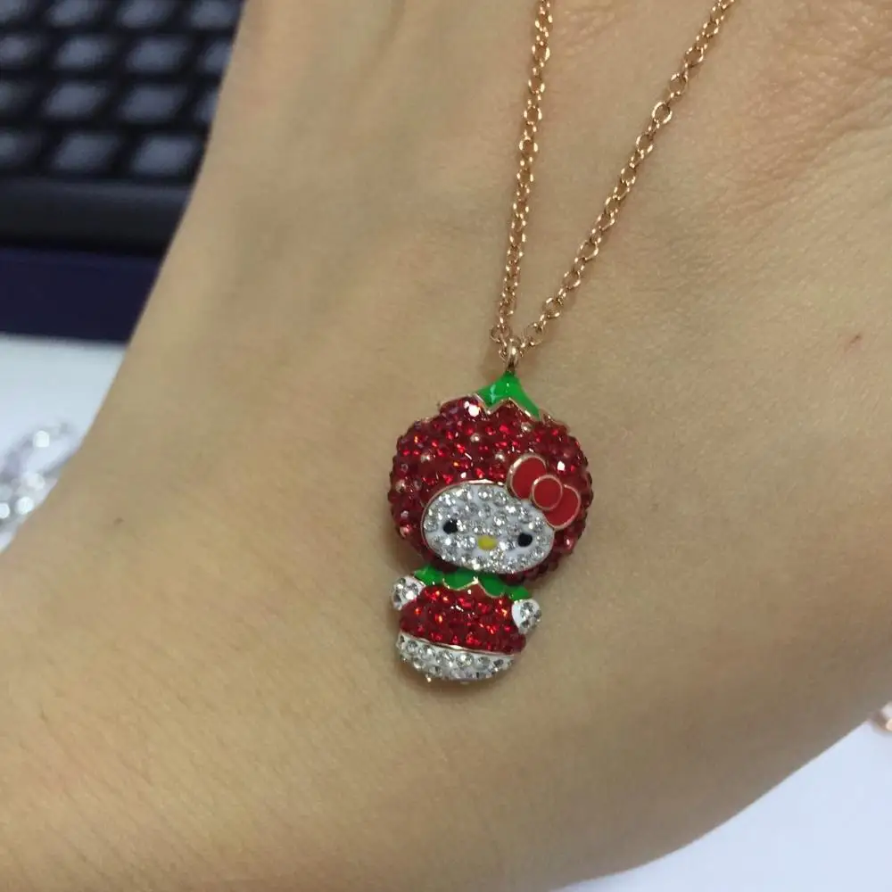 Высококачественное оригинальное ожерелье MANDY с милым котом из мультфильма