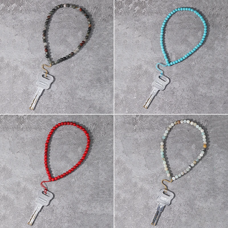 OAIITE натуральный бирюзовый агат Амазонит искусственный ремешок богемный шнур для