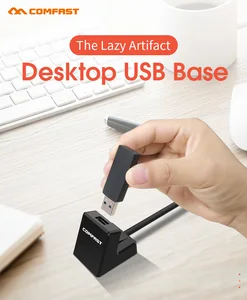 Удлинительный Кабель Usb 3,0 с основанием для беспроводного адаптера USB Diskвнешнего жесткого дискаклавиатурыповторителя Wi-Fi