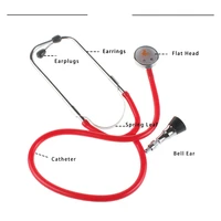 professional cardiopulmonary cardiology stethoscope medical double head doctor stethoscope medical medical equipment nurse avail