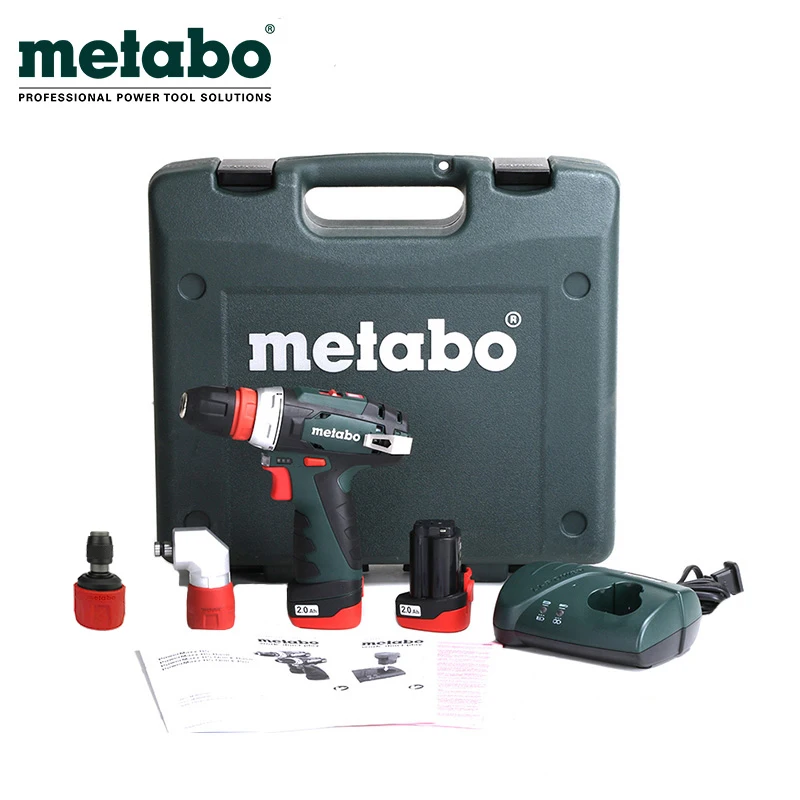 PowerMaxx BS 10 8 V BS10.8V для METABO литиевая батарея многофункциональная быстросменная