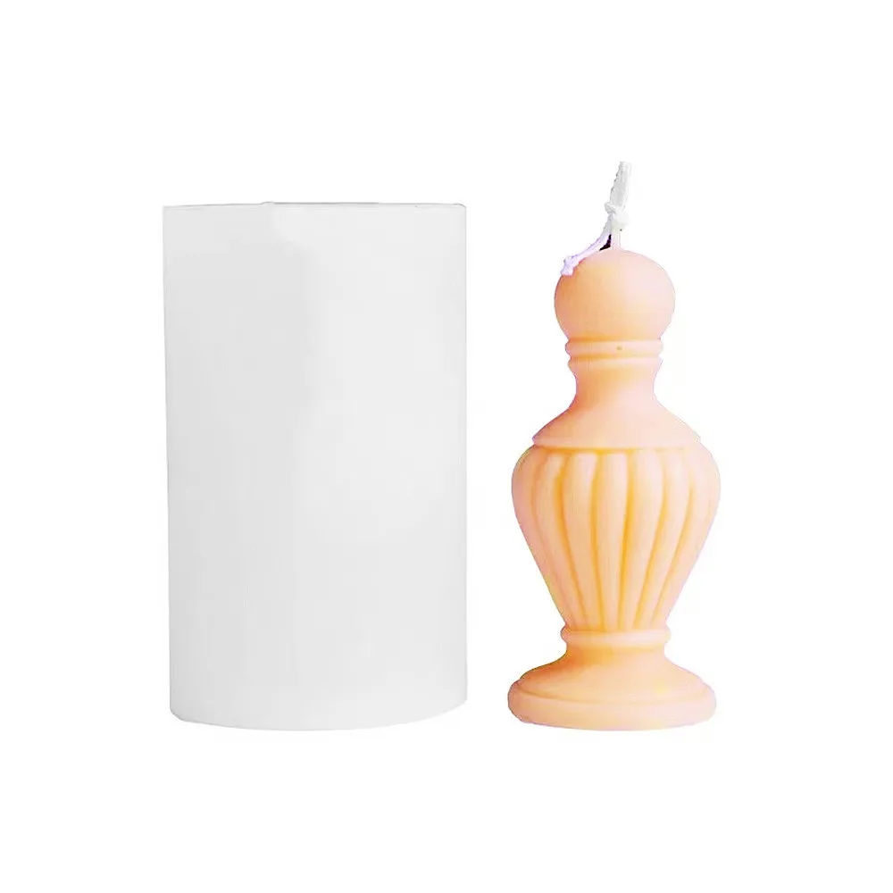

2021 New European Style Geometric Vase Candle Silicone Mold Scented Gypsum Scented Candle Silicone Mold Silicone Mold For Candle