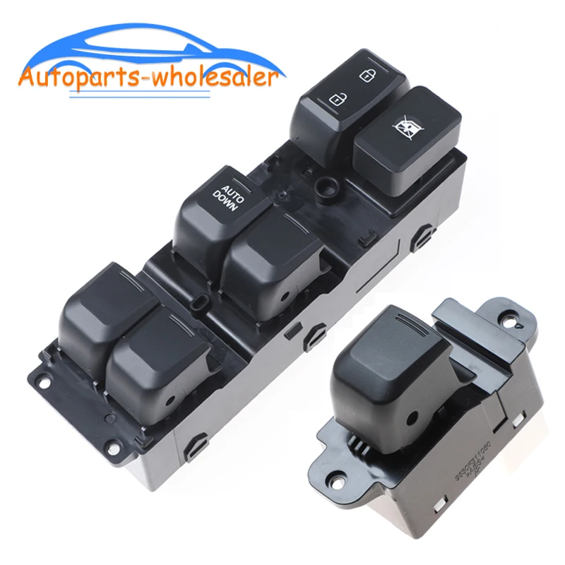 

Автомобильный Электрический стеклоподъемник Главный переключатель управления для KIA Rio K2 2011-2016 93570-4X000 93580-4X000 935704X000 935804X000