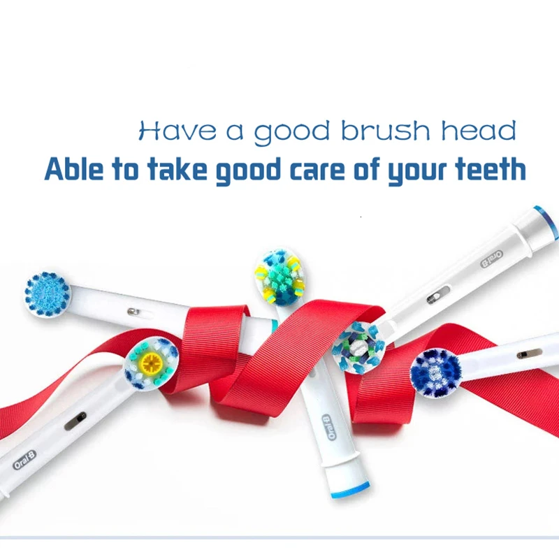 Насадки для электрической зубной щетки Oral B электрическая вращающаяся зубная