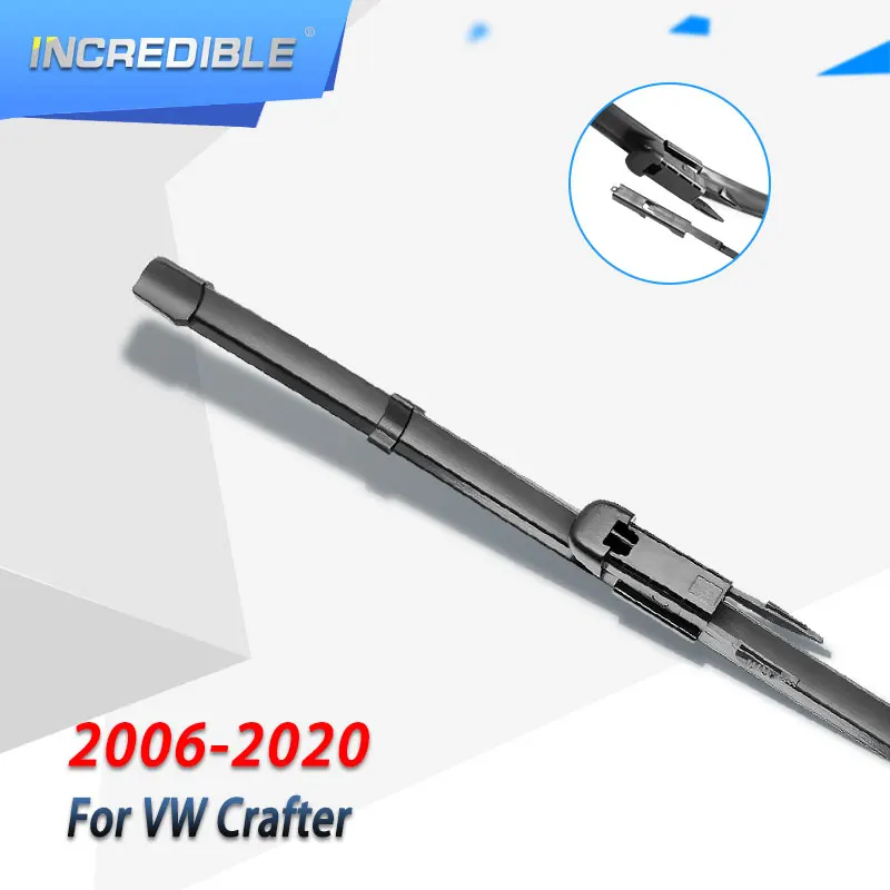 Невероятные щетки стеклоочистителя для Volkswagen VW Crafter Fit Pinch Tab/кнопочные ручки от 2006
