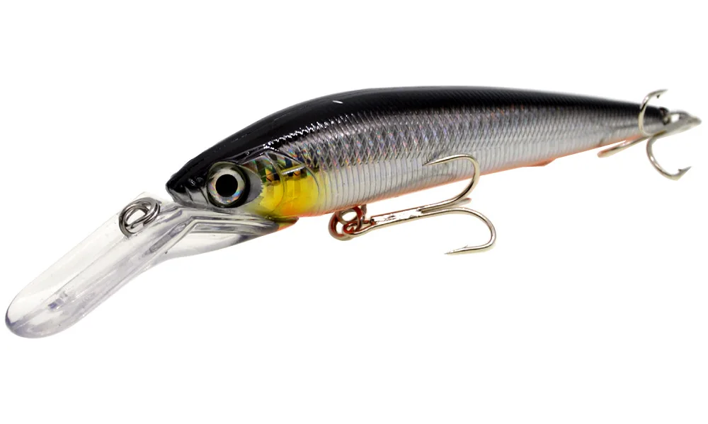 

Ocean Trolling Big Minnow Boat Fishing Lure 17.5cm 40g Diving Artificial Hard Bait Wobbler Lures Tackle Accessories