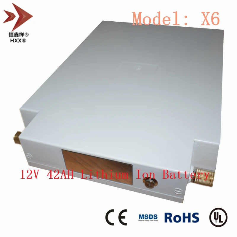 Водонепроницаемая литий ионная батарея 11 в 40 Ач BMS 30A для электрических