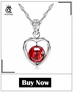 ORSA JEWELS подлинные 925 пробы серебряные ожерелья и подвески из натурального камня бирюзовый кулон женское ожерелье вечерние ювелирные изделия SN87