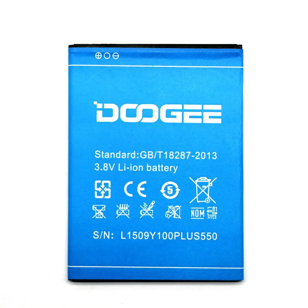 Новая батарея DOOGEE Y100 Plus Для Doogee Valencia 2 Аккумулятор Bateria 3000 мАч|Аккумуляторы для