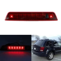 rear high mount led 3rd third brake light for jeep grand cherokee 2005 2010 red 12 24v 18w signal lamp part