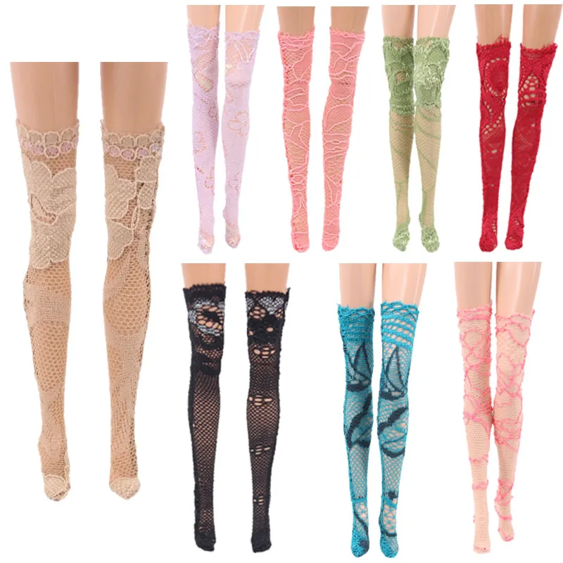 Fashion 5 Pairs Of Random Handmade Sexy  Lace Stockings Legg