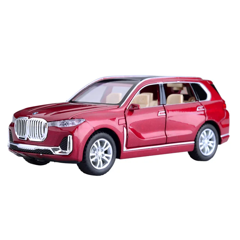 

1:32 BMW-X7 Car Model Alloy Car Die Cast Toy Car Model Pull Back Children's Toy Collectibles Free Shipping