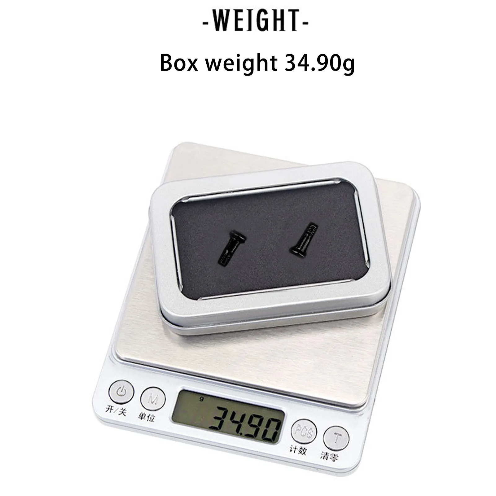 2 шт. M5 * 14 мм Титан из алюминиевого сплава для велосипеда задний переключатель