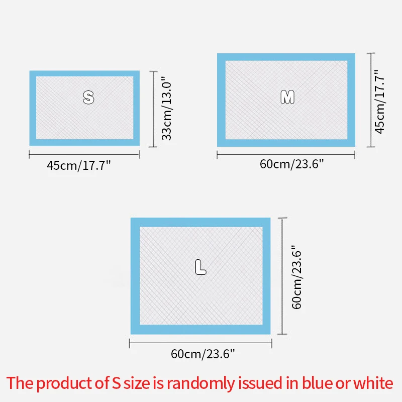 

20pcs Absorbent Dog Diapers Breathable Training Pee Pads Sanitary Pants for Cats Dog Diapers Cage Mat Pet Supplies Puppy Diaper