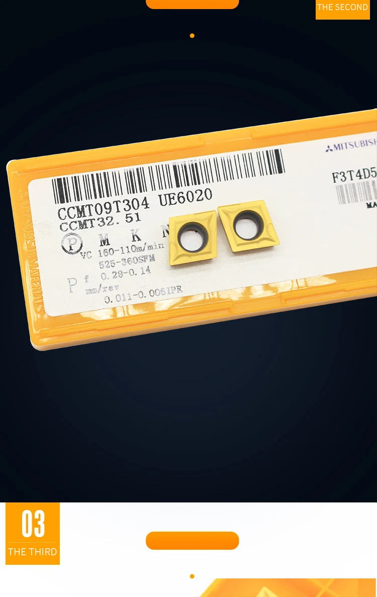 CCMT09T304 карбидные вставки CCMT 09T304 UE6020 внешние токарные инструменты Торцевая мельница токарный станок с ЧПУ Инструменты Резак токарный инструмент