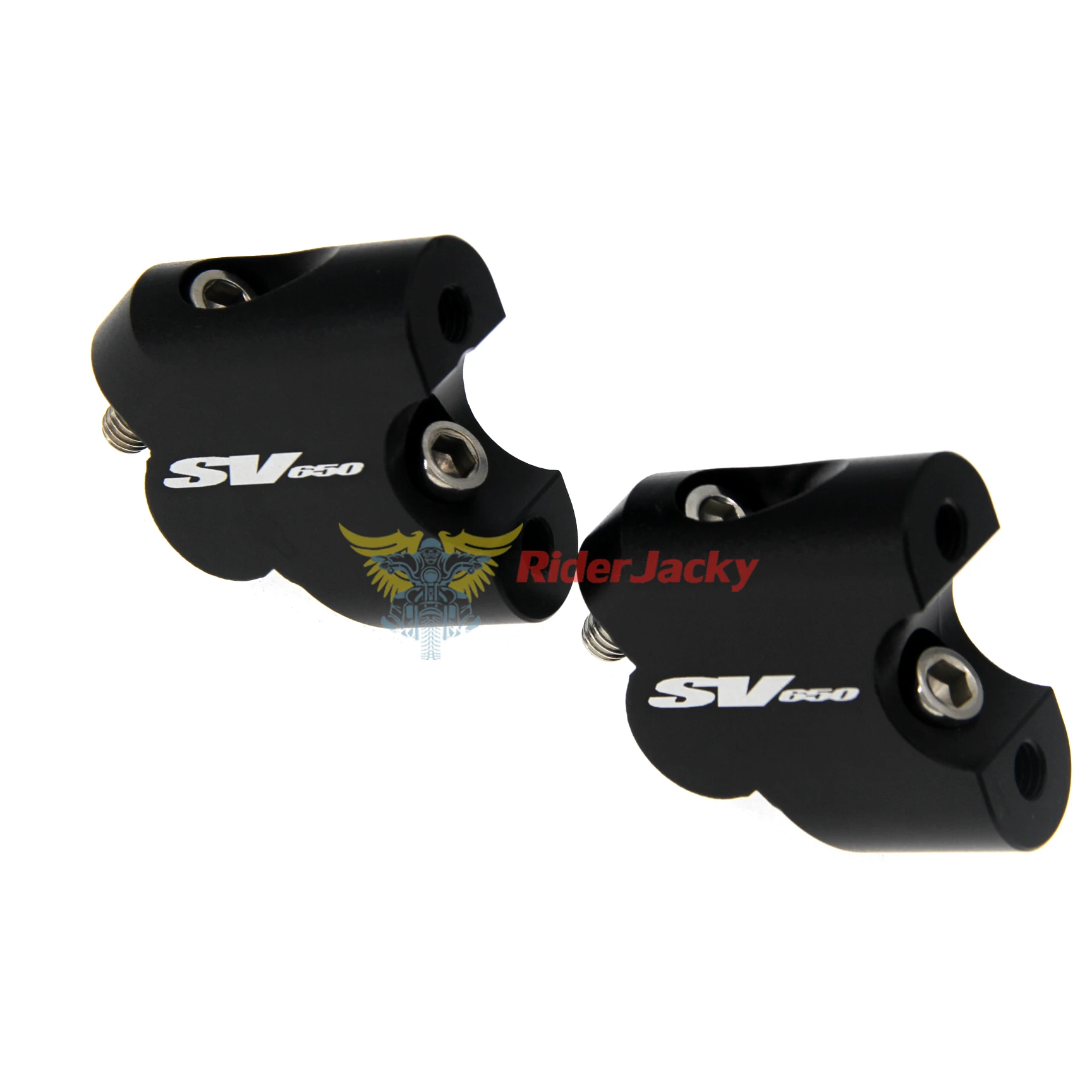 Laser Logo SV 650 Для Suzuki SV650 2016-2018 2017 Мотоцикл Руль Riser Up Backs Перемещает Комплект