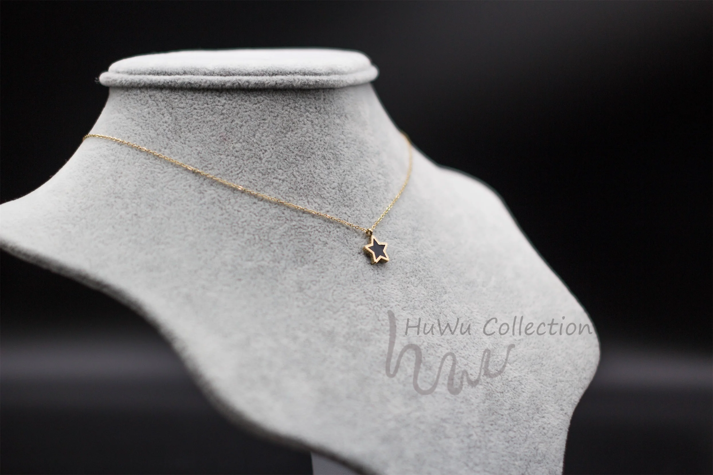 Женское Ожерелье чокер с подвеской в виде звезды повседневная одежда