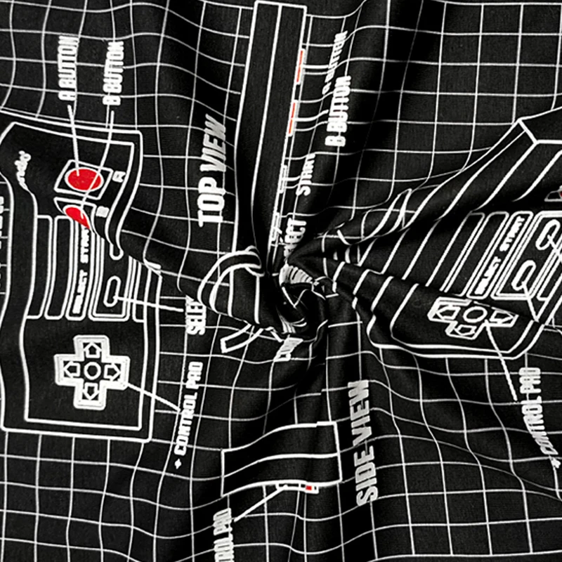 

Retro Anime Gameboy Print Top Men's Short Sleeve Soft Boys Girl T-Shirt Harajuku Teen Casual Top Harajuku Style Streetwear