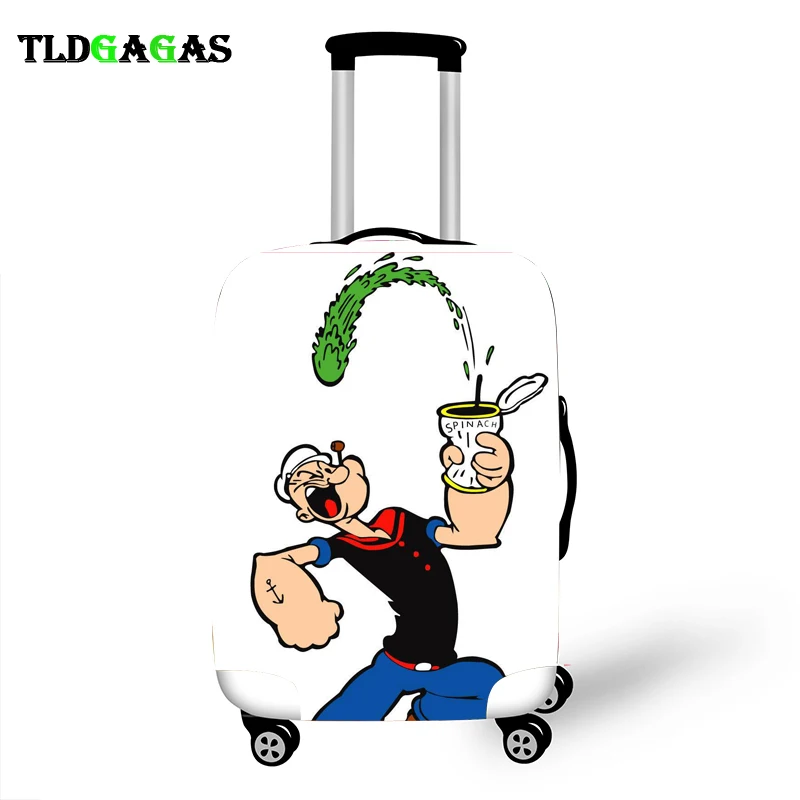 Эластичный Защитный чехол для чемодана костюма защитный на колесиках 3D дорожный