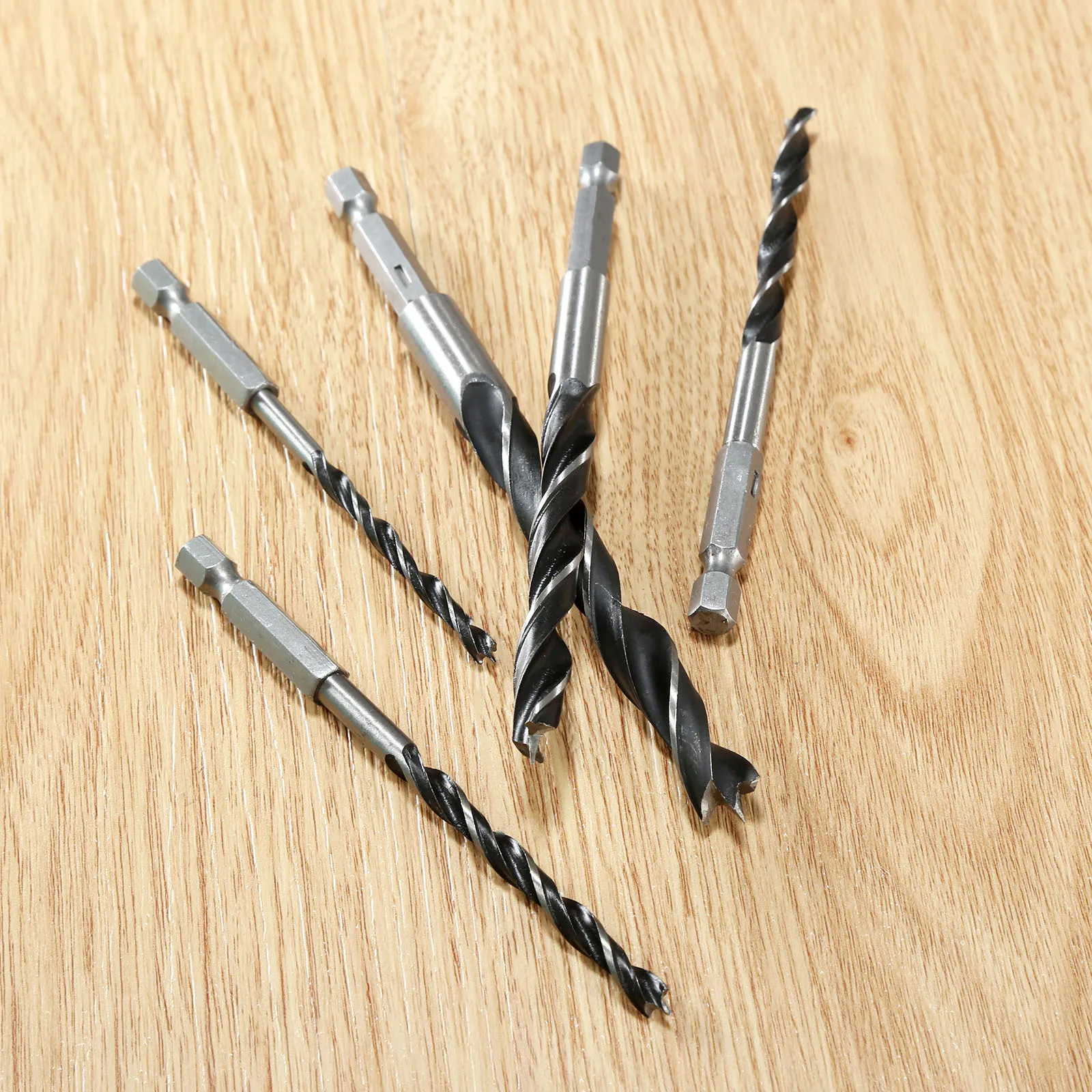 5 шт. 1/4 &quotшестигранный хвостовик сверла по металлу набор деревообрабатывающий