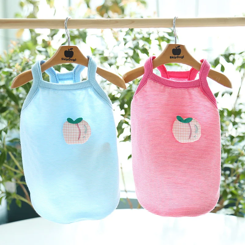 

Cheap Pet Dog Clothes Summer Cat Dog Vest Skirt Doggie Puppy Yorkshire Terrier Pomeranian Bichon Costume Dropship Dog Clothing